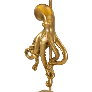 LAMPA STOŁOWA OCTOPUS GOLD 30,5X64,5 cm